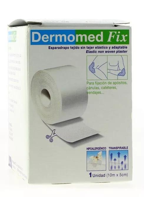Dermomed fix Ruban en tissu non tissé Dermomed Fix 10 m x 5 cm