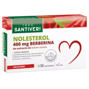 Santiveri Nolesterol Berberina 30 Comprimidos