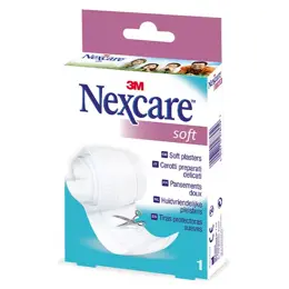 Nexcare 3M Bande à Découper Pansement Doux Soft 1m x 8cm