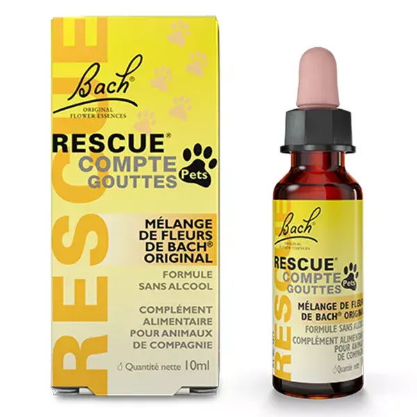 Fleurs de Bach Rescue Remedy Pet Drops 10ml