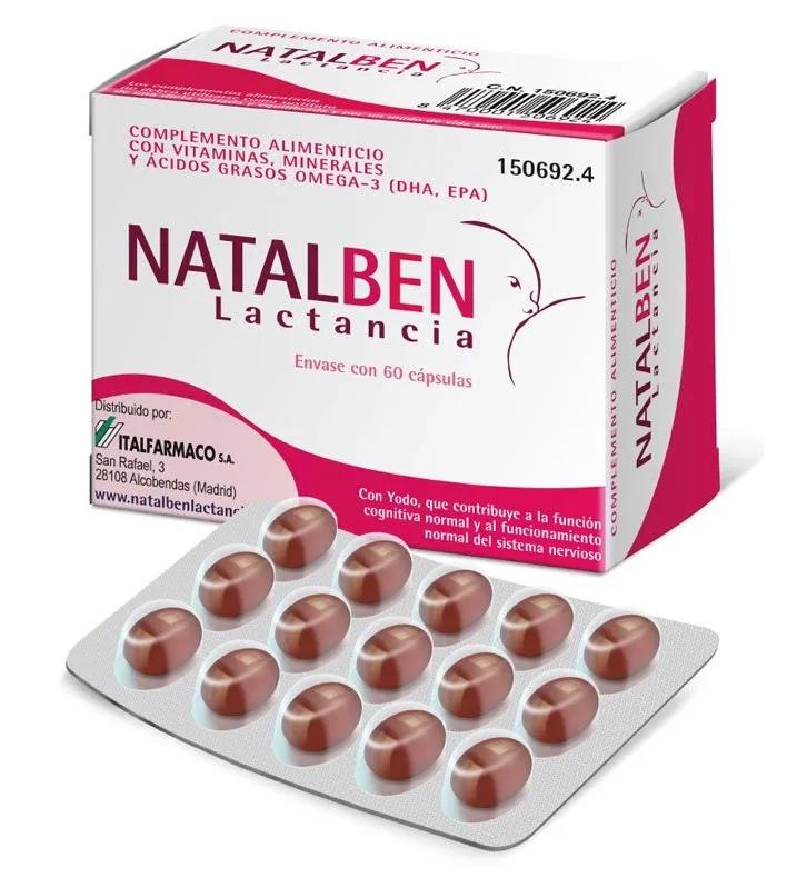 Natalben Borstvoeding 60 Capsules