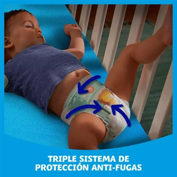 Dodot Bebé-Seco - Pañales para bebé con canales de aire, 6-10 kg, Talla 3  (5 - 10 kg) - 210 Pañales : : Bebé