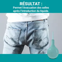 Salva Poire à Lavement Rectal Col Massif Poire 320ml