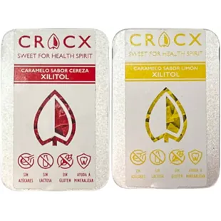 Cracx Cherry Candies 2x35 gr + Lemon Candies 2x35 gr