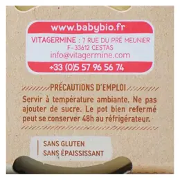 Babybio Fruits Pot Délice des Vergers +6m Bio 2 x 130g