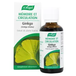 A.Vogel Ginkgo Mémoire et Circulation 50ml