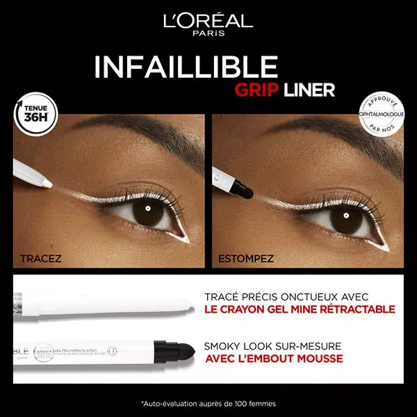 L'Oréal Paris Infaillible Grip Liner Gel Intense Polar White