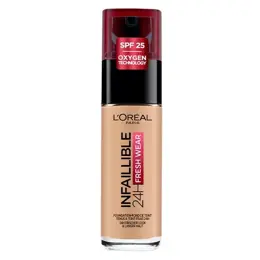 L'Oréal Paris Infaillible 24h Fresh Wear Fond de Teint Fluide N°140 Beige Doré 30ml