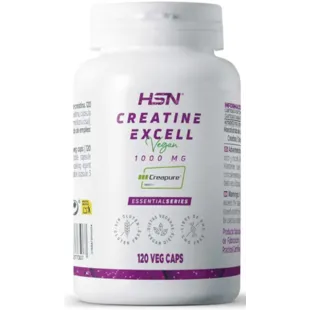 HSN Creatine Excell 1000mg (100% Creapure) 120 Vegan Capsules