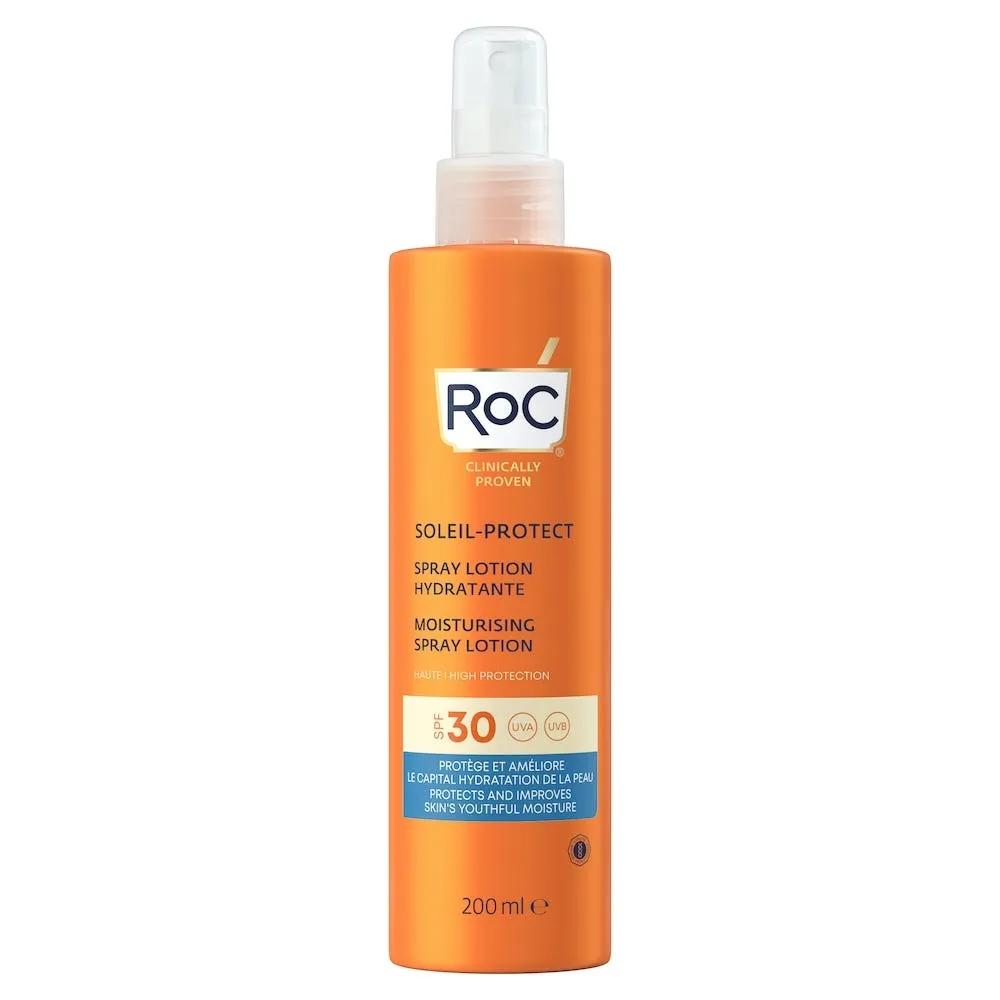 RoC Lozione Spray Solare Corpo SPF30 Idratante 200 ml