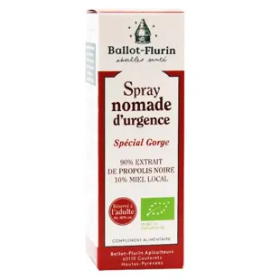 Ballot-Flurin Spray Nomade d'Urgence Per la Gola Bio 15ml