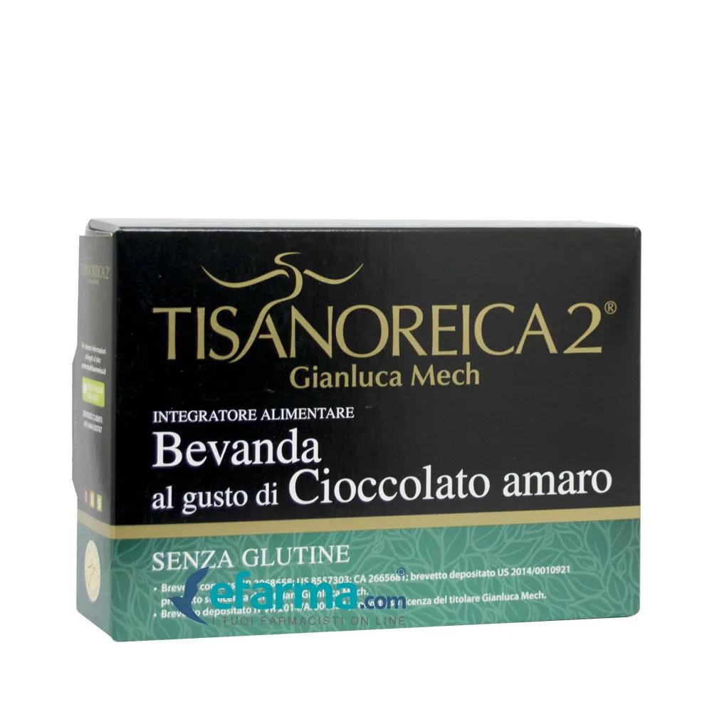 Tisanoreica 2 Bevanda Gusto Cioccolato Amaro 4 Preparati da 34g