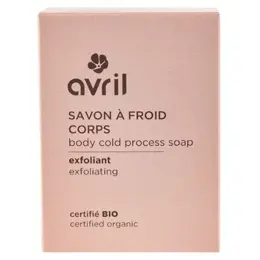 Avril Savon à Froid Exfoliant Bio 100g