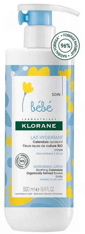 Klorane baby milk 500 ml moisturizing massage