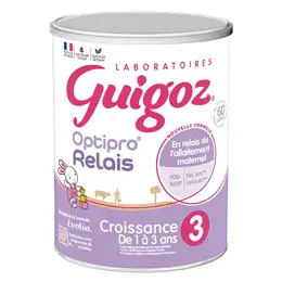 Guigoz Evolia A2 Lait Croissance 3ème âge 800g