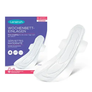Assorbenti Lansinoh Maternity x10 - da 0 a 2 settimane