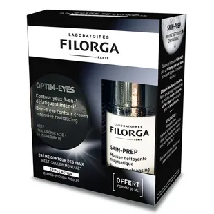 Filorga Optim-Eyes Box + Skin-Prep Mousse 30 ml in omaggio