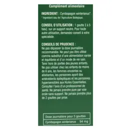 NatureSun Aroms Huile Essentielle Citronnelle de Java Bio 30ml