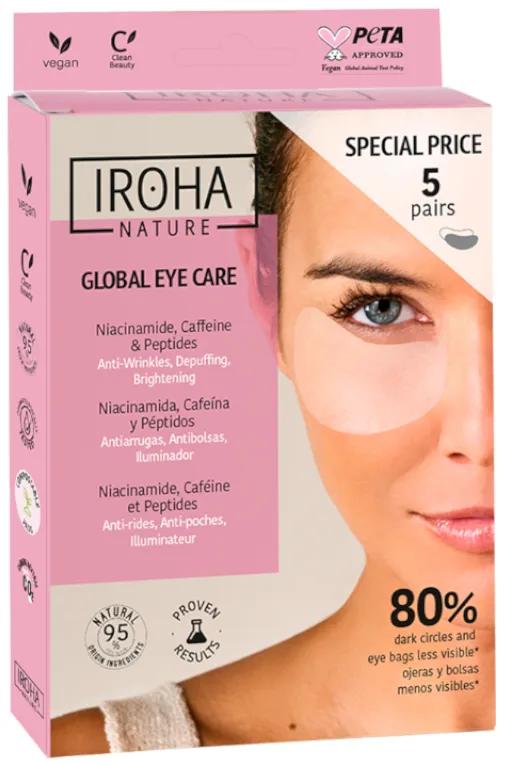 Iroha Nature Eye Patches Global Eye Care 5 Pairs