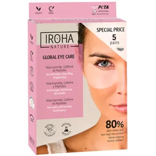 Iroha Nature Eye Patches Global Eye Care 5 Pairs