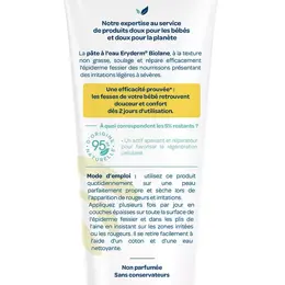 Biolane - Pâte à l'eau Eryderm - Bébé - Soulage/Répare - Epiderme Fessier - 75ml