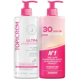 Topicrem Leche Corporal Ultra-Hidratante 2x500 ml
