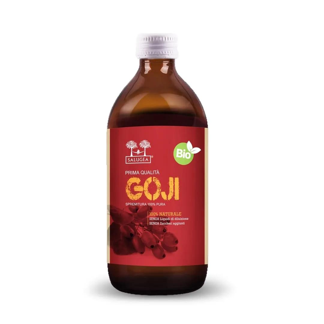 Salugea Succo di Goji Biologico 100% Puro 500 Ml