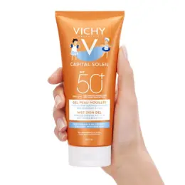 Vichy Capital Soleil Crème Solaire Enfant Gel Peau Mouillée SPF50+ 200ml