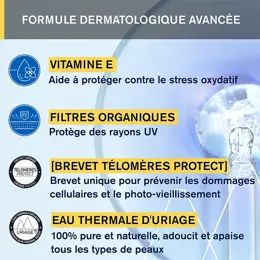 Uriage Bariésun Crème Solaire Visage Teinte Claire SPF50+ 50ml