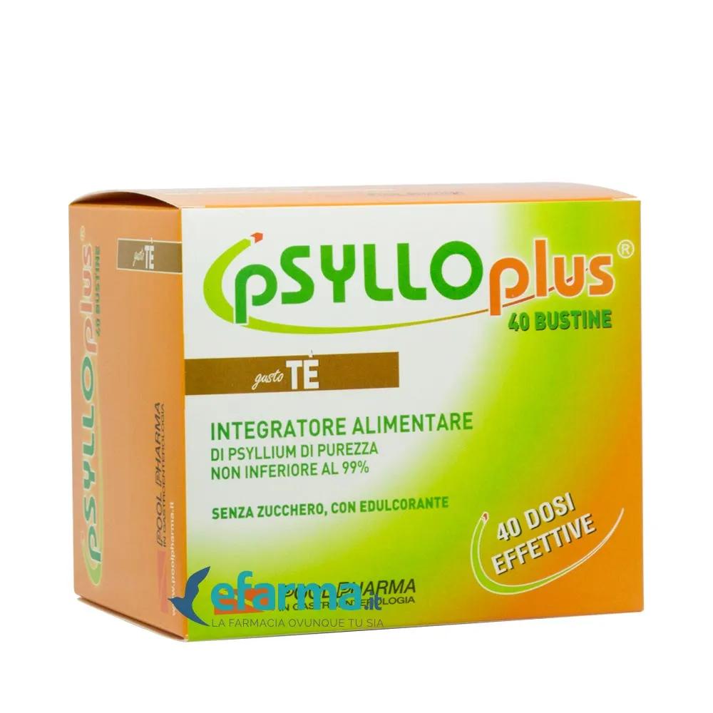 Psyllo Plus Gusto Tè Integratore Intestinale 40 Bustine