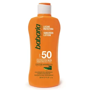Babaria Sunscreen Milk SPF50 Aloe 200 ml