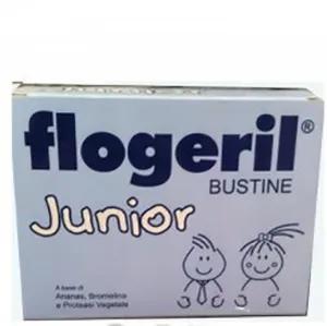 Flogeril Junior Integratore Alla Fragola 20 Bustine