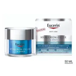 Eucerin Hyaluron-Filler +3x Effect Soin de Nuit Booster d’Hydratation 50ml