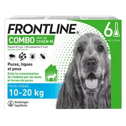 Frontline Combo Chien M 6 pipettes