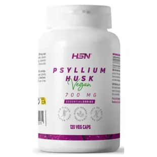 HSN Psyllium Husk 700mg 120 Vegetable Capsules