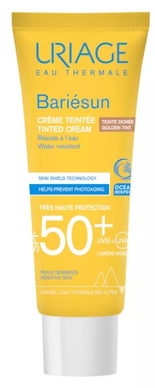Uriage Bariesun SPF 50+ Creme mit Goldtönung 50 ml