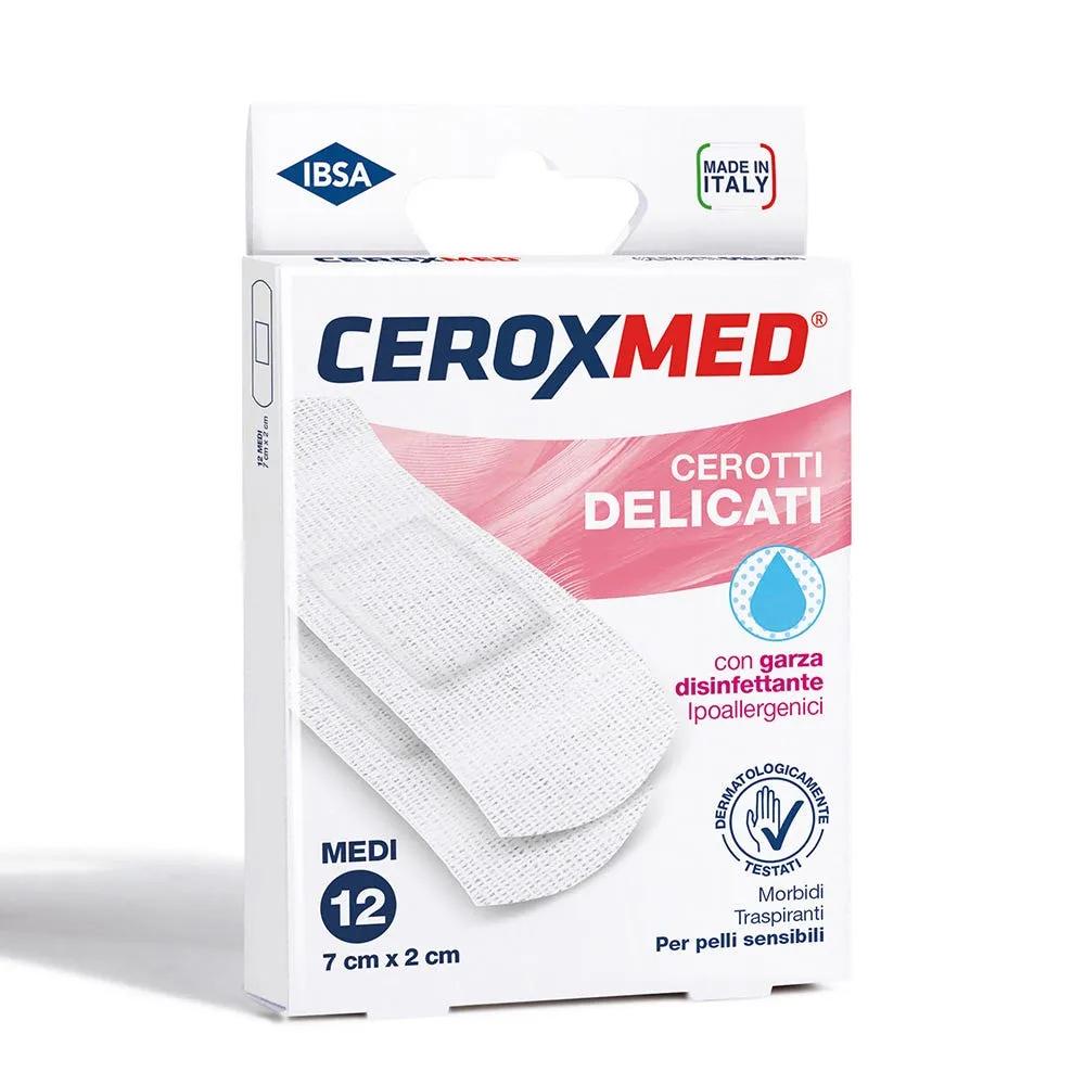 Ceroxmed Sensitive Cerotti Sterili Medi 12 Pezzi