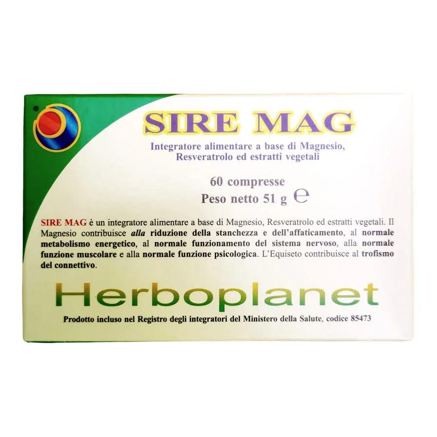 Herboplanet Sire Mag Integratore 60 Compresse