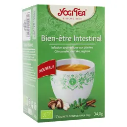 Yogi Tea Bien-Être Intestinal Infusion Ayurvédique Bio 17 sachets