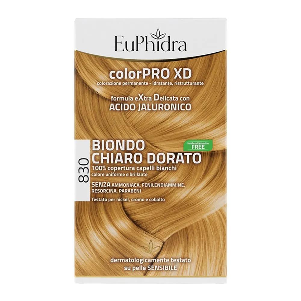 Euphidra ColorPRO XD 830 Biondo Chiaro Dorato Tintura Extra Delicata