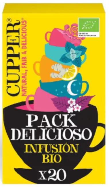 Cupper Pack Delicioso Infusão BIO 20 Filtros