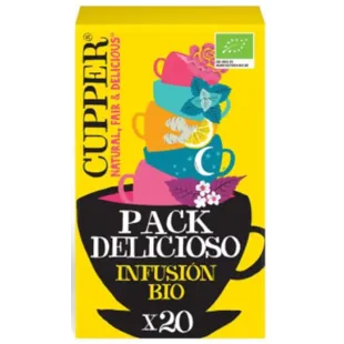 Cupper Pack Délicieuse Infusion BIO 20 Filtres