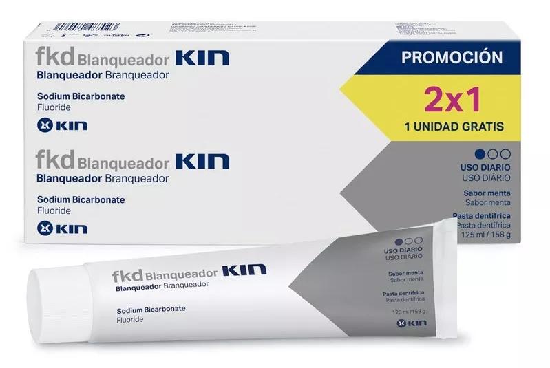 Kin Pasta Dental Blanqueadora 2x125 ml- Atida