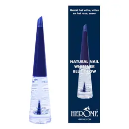 Herôme Vernis Blanchisseur Effet UV Bleu 10ml 