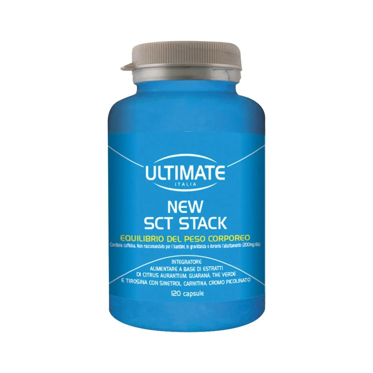 Ultimate Italia Sct Stack Integratore Metabolismo Brucia Calorie 120 Capsule