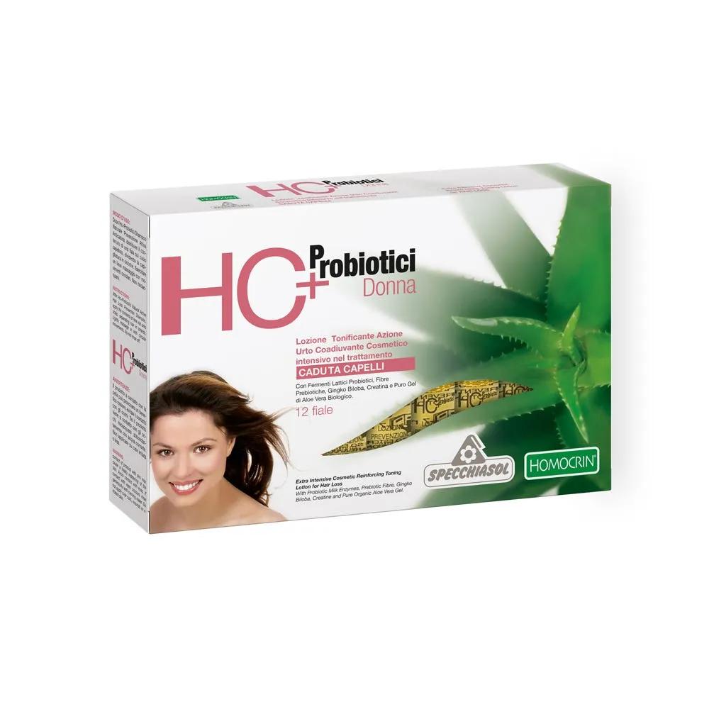 Specchiasol HC+ Probiotici Donna Lozione Tonificante Anticaduta 12 Fiale