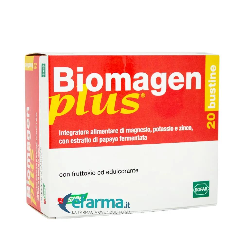 Biomagen Plus Integratore Energetico 20 Bustine