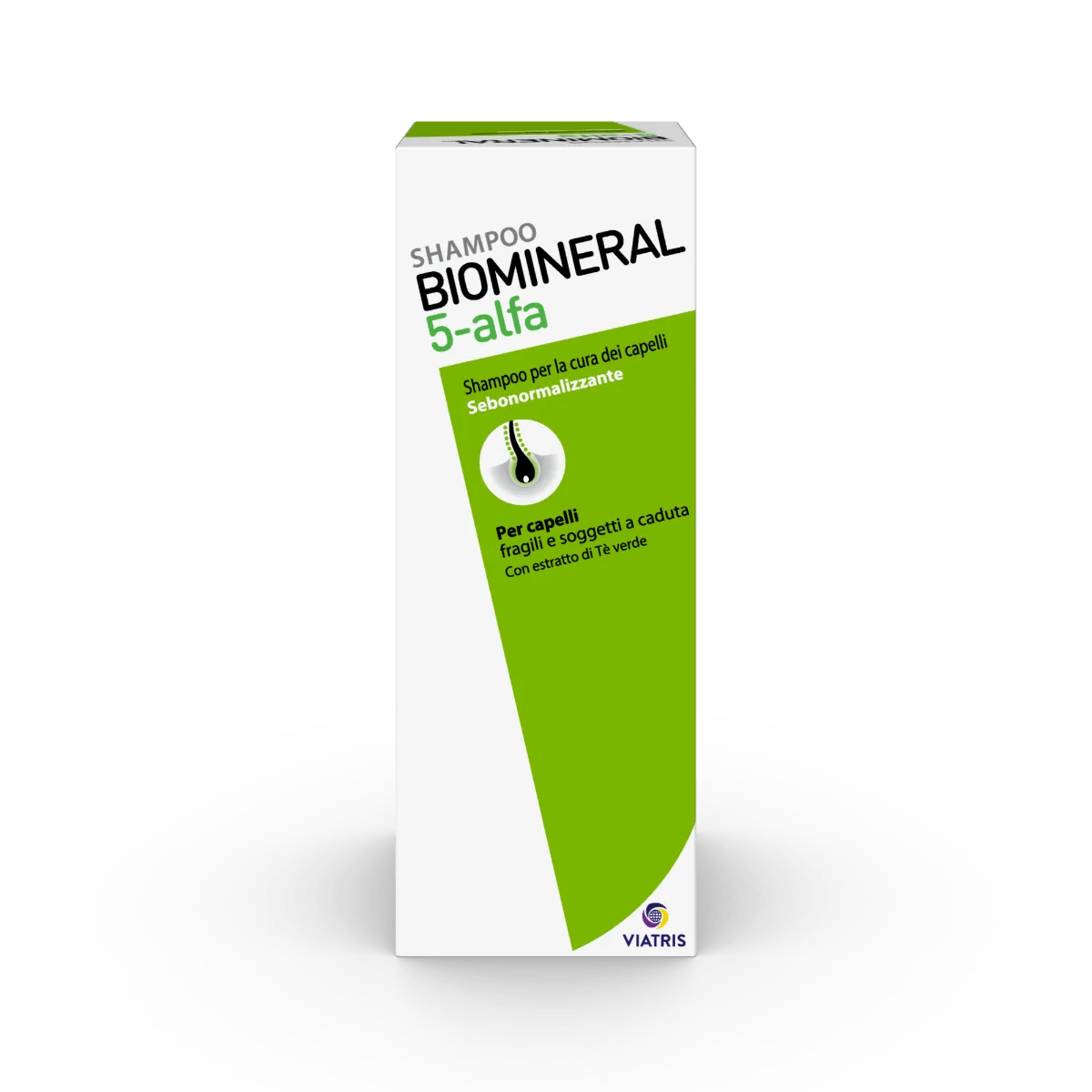 Biomineral 5-Alfa Shampoo Trattante Sebonormalizzante Per Capelli Che Cadono 200 ml