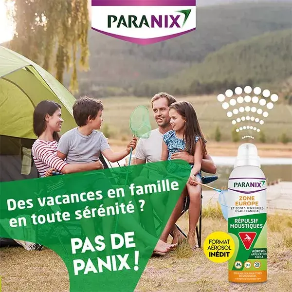 Paranix Mosquito Repellent Europe and Temperate Zones Spray 125ml