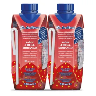 Bi-OralSuero Probiótico Sabor Fresa 2x330 ml